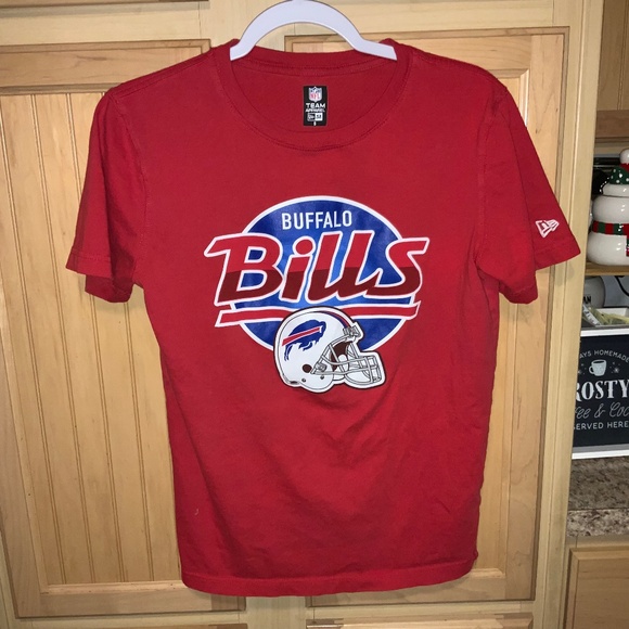 Women’s NFL Buffalo Bills Short Sleeve Shirt Preowned Size SMALL - Picture 1 of 3